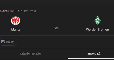 Kèo Mainz 05 Vs Werder Bremen Lúc 21h30 Ngày 01/11 Tại Sân Mewa Arena Thuộc Giải Vô Địch Đức 3 Kèo Mainz 05 Vs Werder Bremen Lúc 21h30 Ngày 01/11 Tại Sân Mewa Arena Thuộc Giải Vô Địch Đức